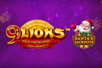 9 Lions Hold the Jackpot Santas Jackpots